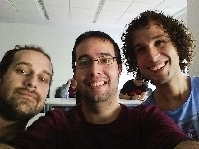 Selfie con Rodrigo y Chavarri